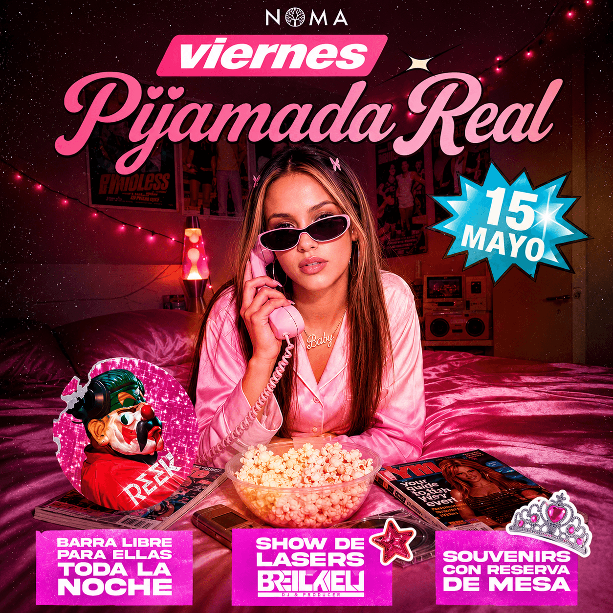 PIJAMADA REAL 😴💕